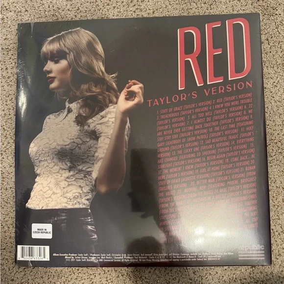 Taylor Swift RED (TV) Vinyl. Exclusive 4LP. SEALED!!! - Picture 3 of 3